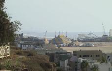 Santa Monica Pier from far
