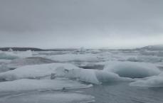Ice lagoon in Jökulsárlón , South Coast, Iceland