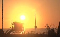 Sunset at Venice Beach